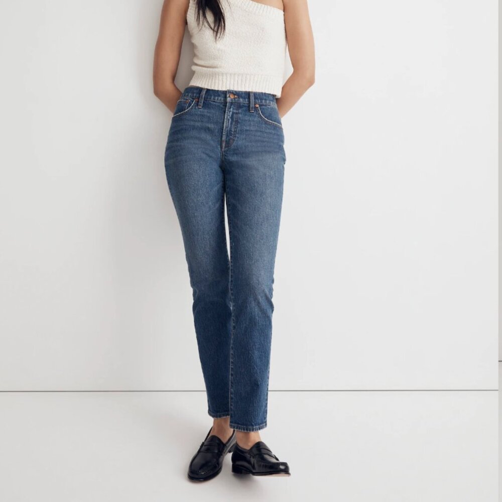 New Without Tags Madewell's Mid-Rise Perfect Vintage Jeans